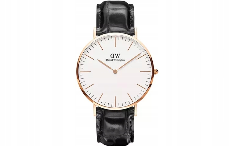 DanielWellington40MM Zegarek męski kwarcowy czarny