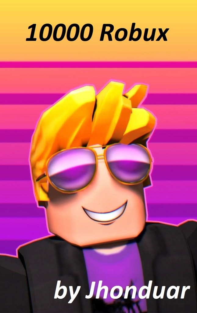 ROBUX ROBLOX 10000RS 10.000 Robux