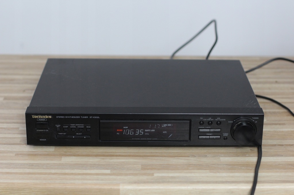 Technics ST-302L tuner radiowy , opis