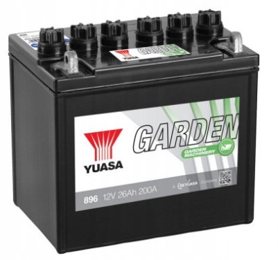 AKUMULATOR YUASA GARDEN 896 12V 26AH 200A L+