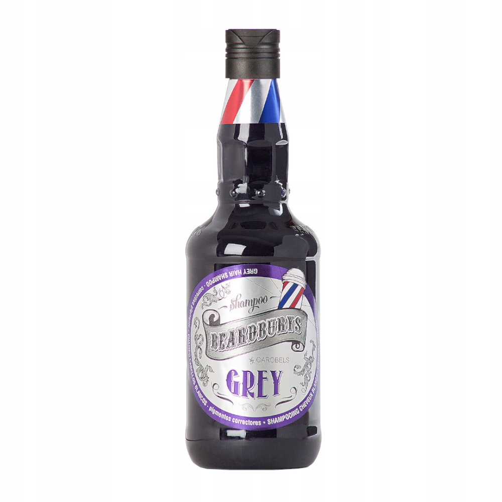 BEARDBURYS GREY SZAMPON DO SIWYCH WŁOSÓW 330ml