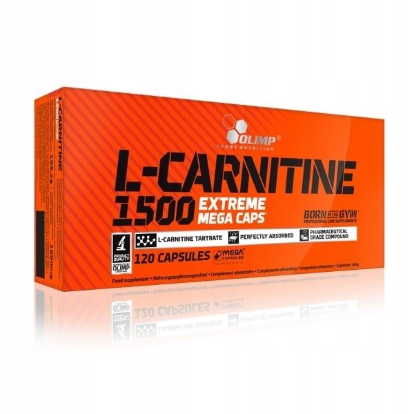 OLIMP L-CARNITINE 1500 EXTREME 120kaps L-KARNITYNA