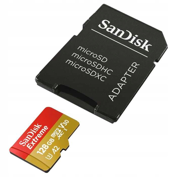 Купить Карта памяти SANDISK Extreme micro SDXC 128 ГБ: отзывы, фото, характеристики в интерне-магазине Aredi.ru