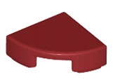 Lego 25269 1x1 ćwiartka c. czerwony Dark Red 1 szt NOWY