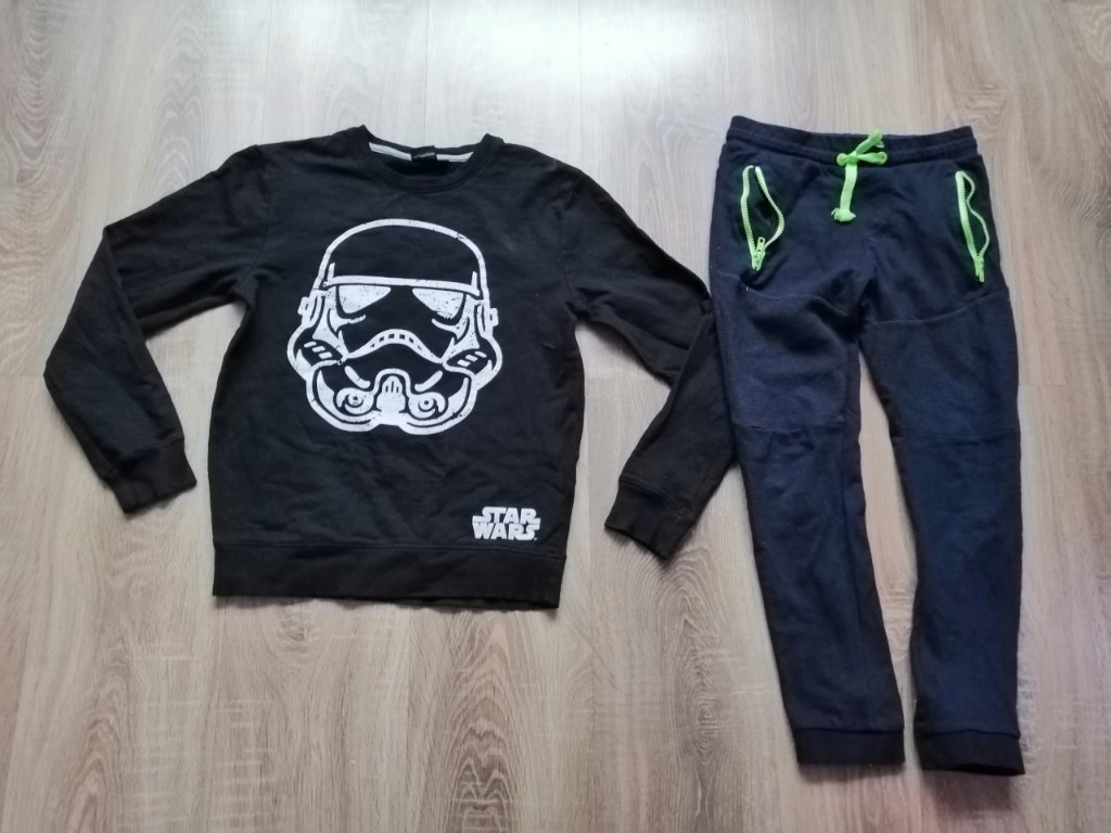 Bluza Star Wars + spodnie rozmiar 146