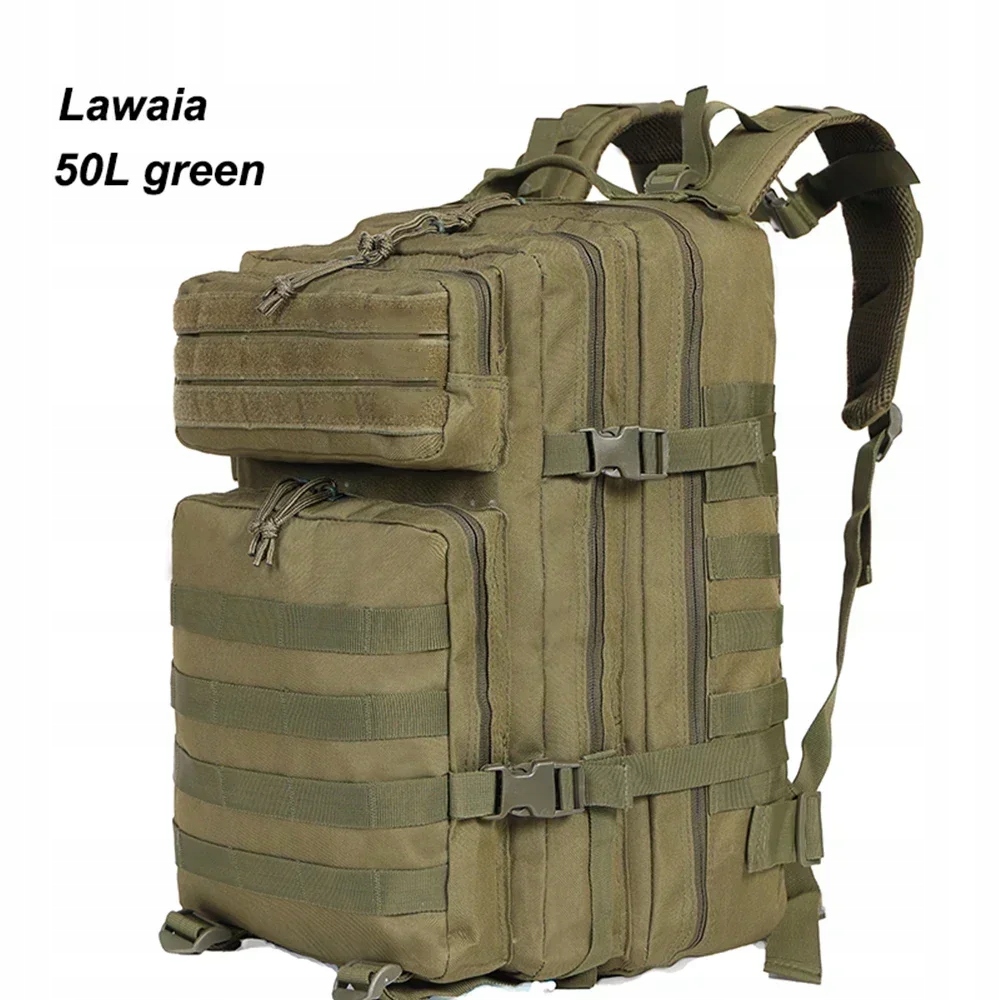 Lawaia Military Rucksacks 45L Large Capacity Man Army Tactical Backpacks