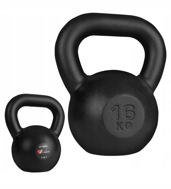 KETTLEBELL ŻELIWNY 16 KG