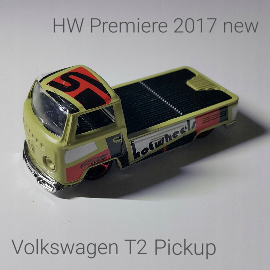 Volkswagen VW T2 Pickup Hot Wheels Matchbox 2017