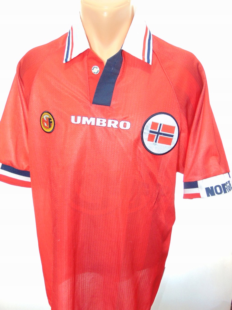 UMBRO koszulka meczówka RETRO norwegia r L 1998
