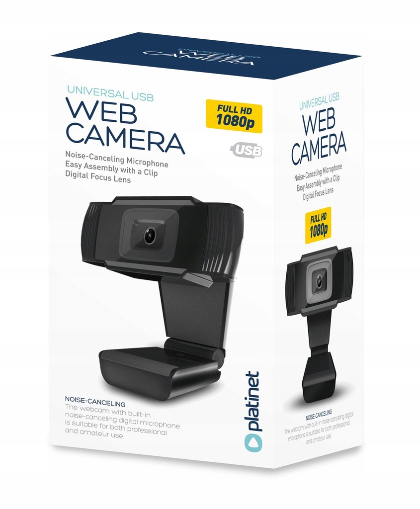 Купить Platinet PCWC1080 USB-веб-камера FHD 1080p: отзывы, фото, характеристики в интерне-магазине Aredi.ru