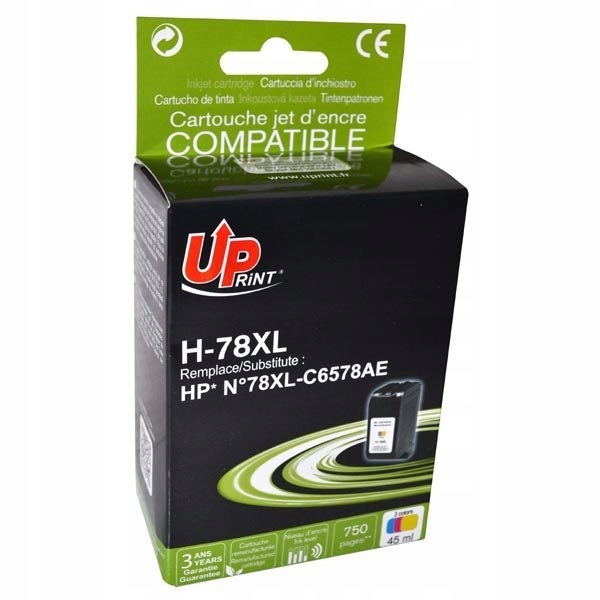 UPrint kompatybilny ink / tusz z C6578AE, HP 78, color, 45ml, H-78CL, dla H