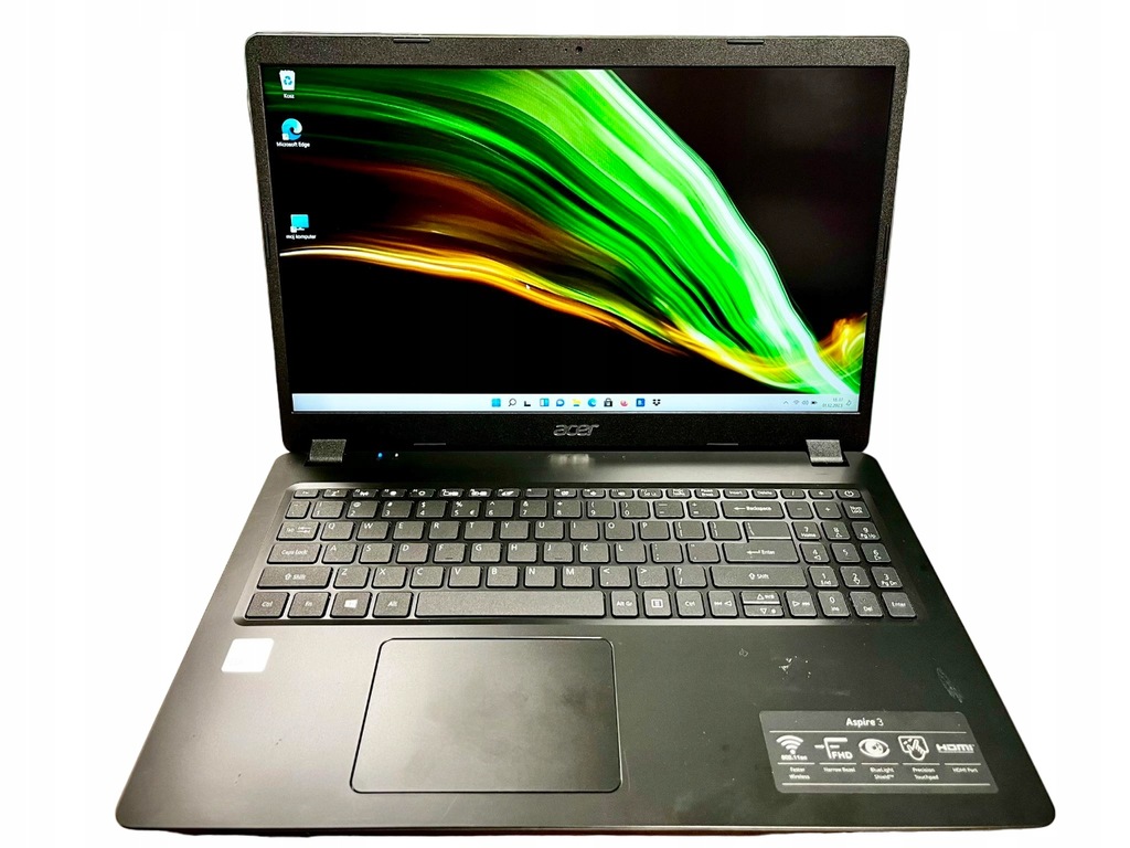 Laptop Acer Aspire 3 | 15,6" | i3-1005G1 | 8GB / 512GB | Win11