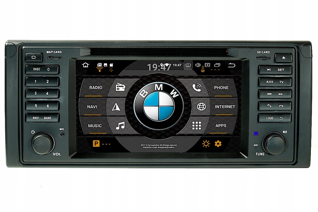 RADIO NAWIGACJA BMW E39 E53 X5 NEW Android 9.0 MTK