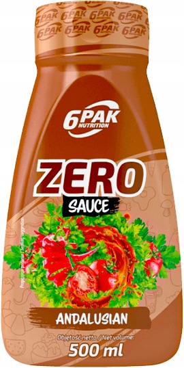 6PAK Sos Zero Andaluzyjski 500 ml Andalusian Sauce