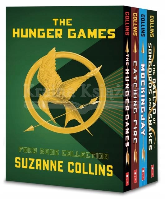 Hunger Games 4-Book Paperback Box Set (the Hunger Games, Catching Fire,