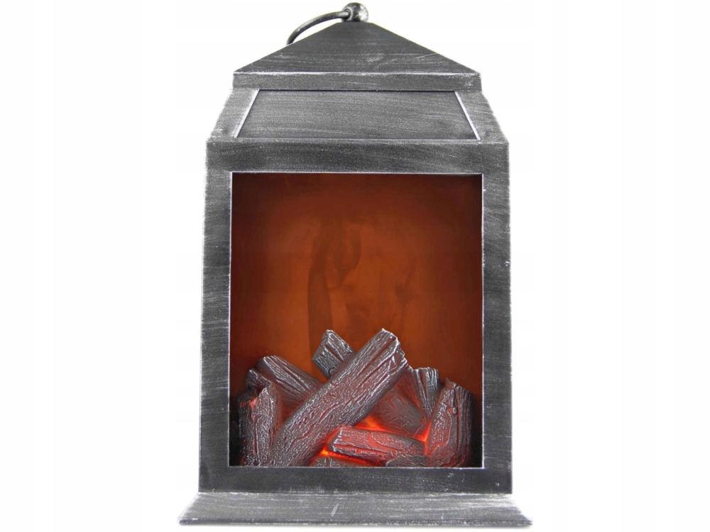 Купить Каминный фонарь LED фонарь 27см - ИМИТАЦИЯ ОГНЯ: отзывы, фото и ...