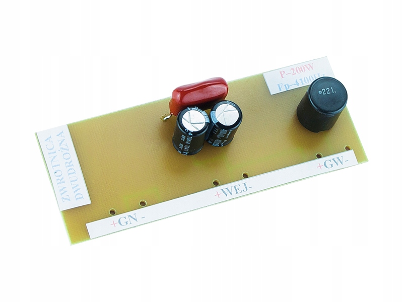 Zwrotnica głośnikowa dwudrożna 200W