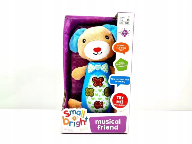 SMALL BRIGHT GRAJĄCY MIŚ