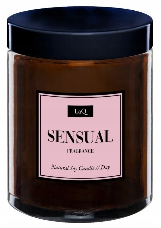 LaQ Sensual Fragrance Naturalna Świeca sojowa na d