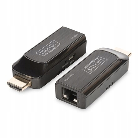 Mini Extender HDMI do 50m po Cat.5e/6/7 FHD1080p 60Hz HDCP 1.2 z audio (zes