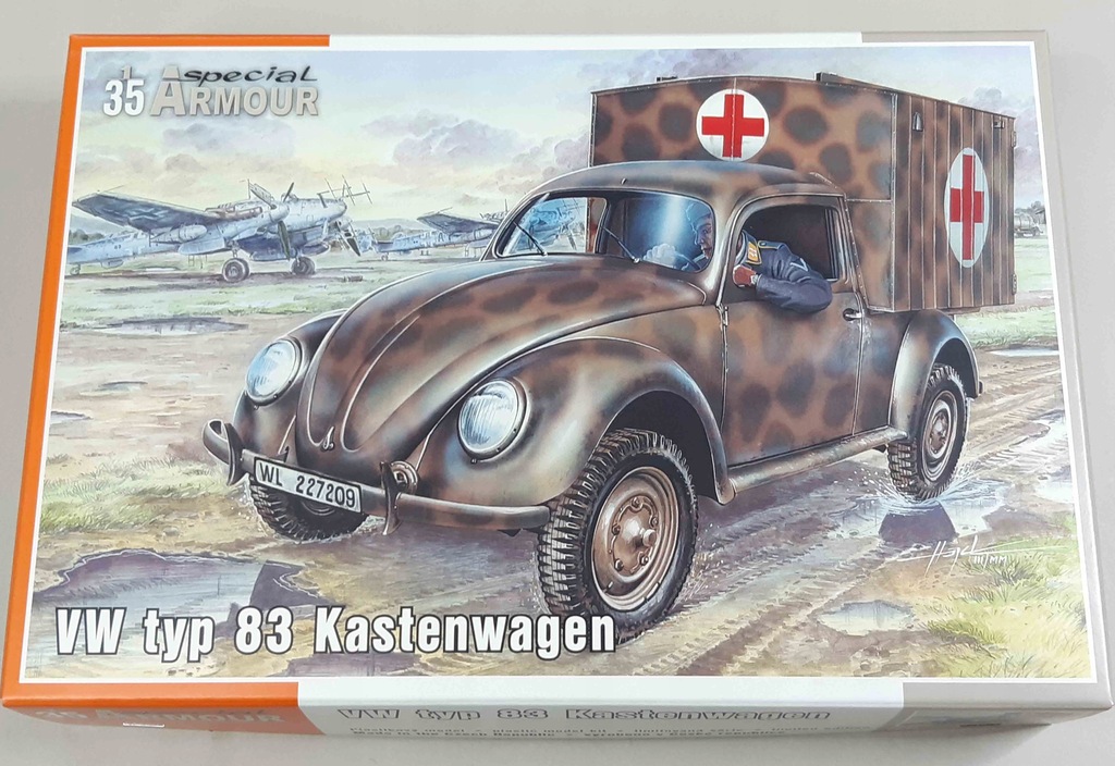 VW typ 83 Kastenwagen SA35005 1/35