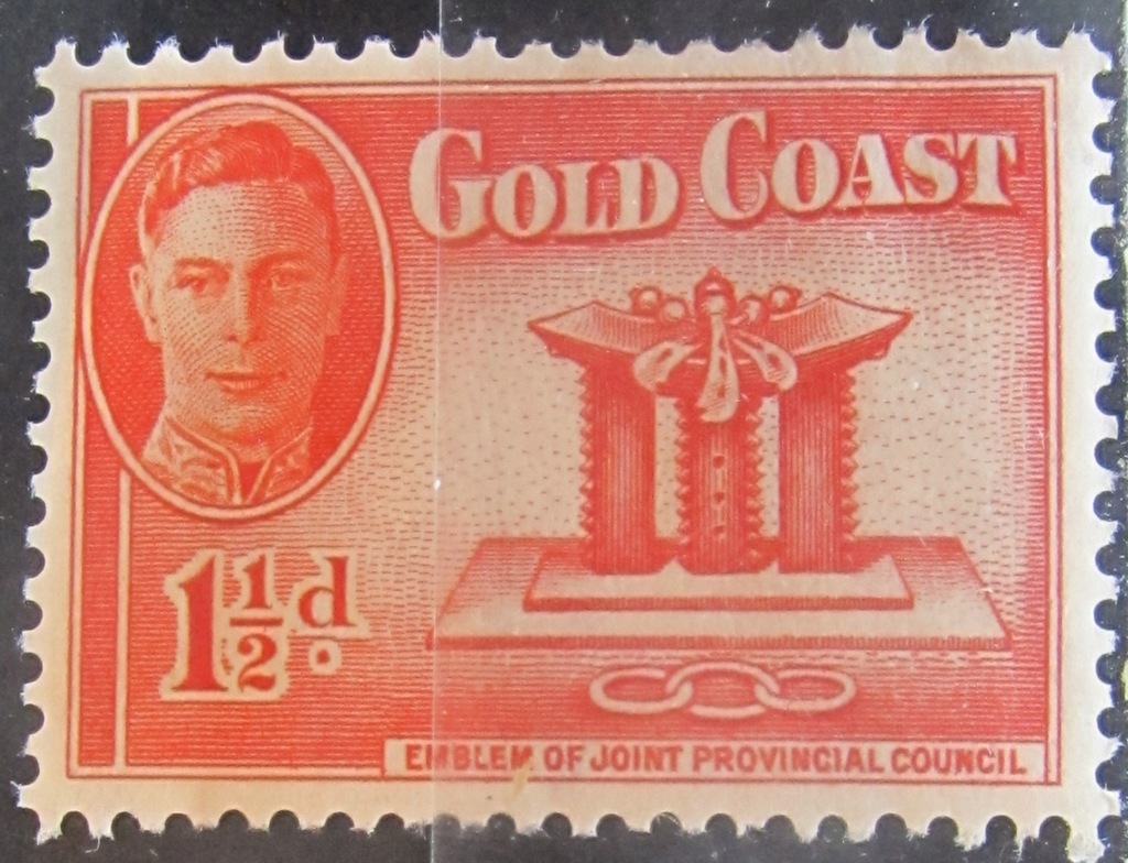 Gold Coast kolonia brytyjska stary znaczek (2/15