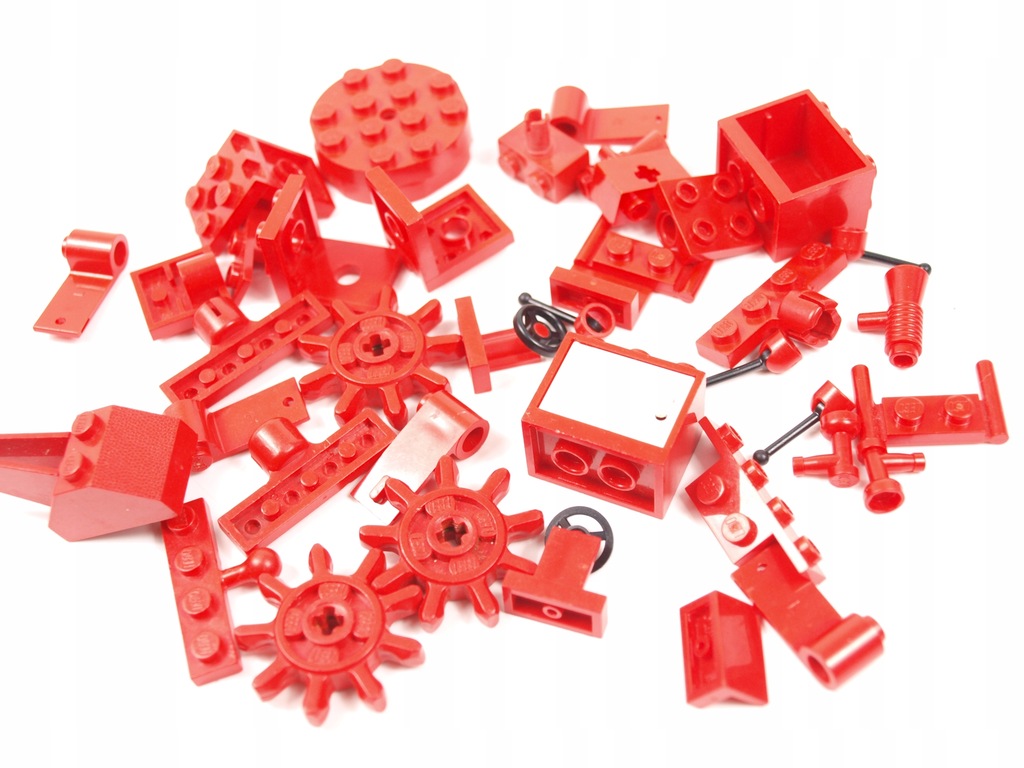 LEGO Elementy Klocki MIX Czerwon Service Pack A204