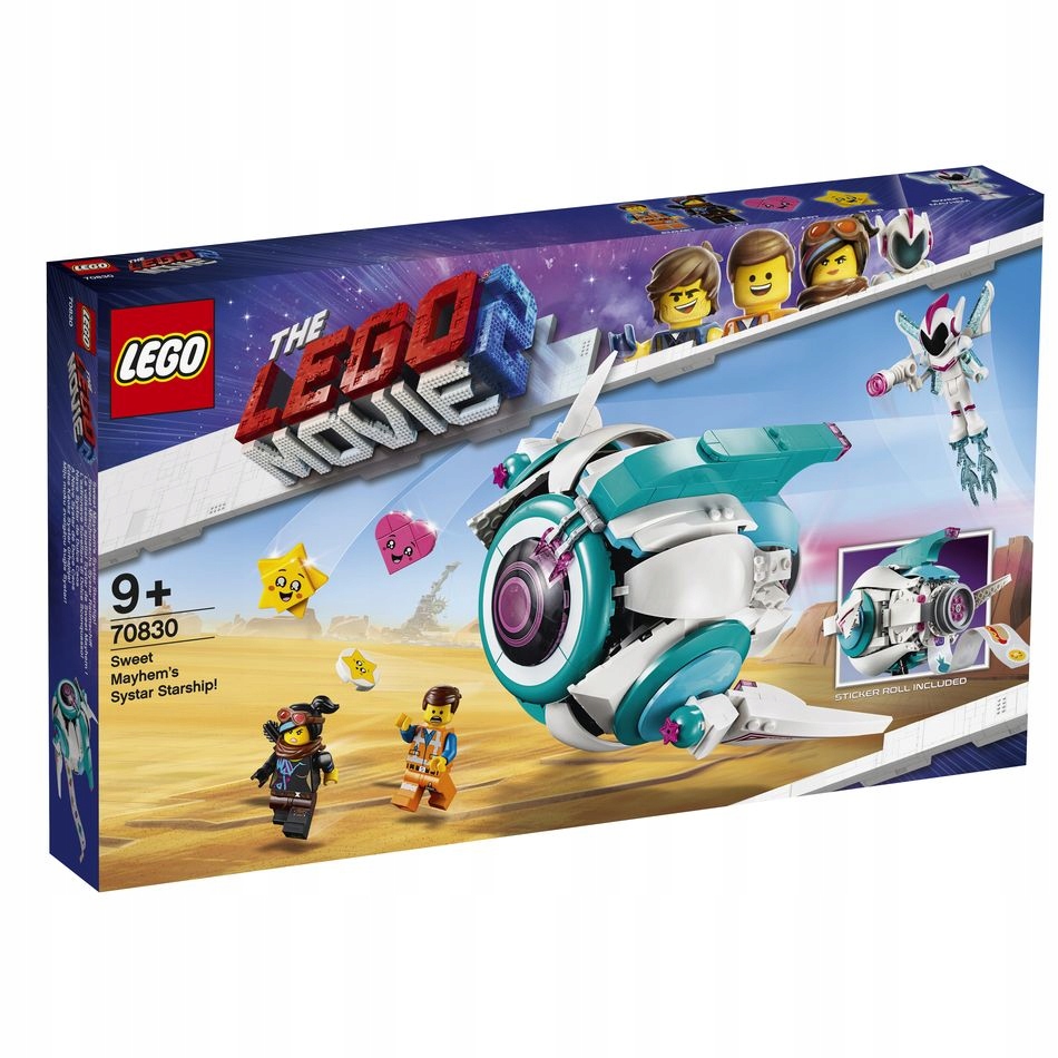 KLOCKI LEGO 70830 Gwiezdny statek Słodkiej Zadymy
