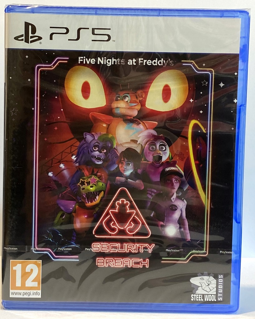 FNAF FIVE NIGHTS AT FREDDY'S SECURITY BREACH, PS5 12849639757
