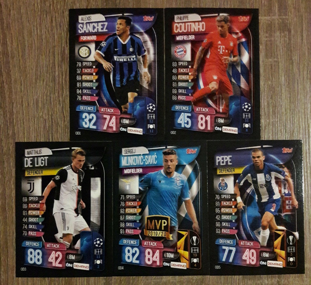 Topps UEFA Champions League 19/20 On Demand Pack 1