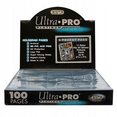 Купить Страницы для карточной папки PLATINUM, 100 шт. Ultra Pro: отзывы, фото, характеристики в интерне-магазине Aredi.ru