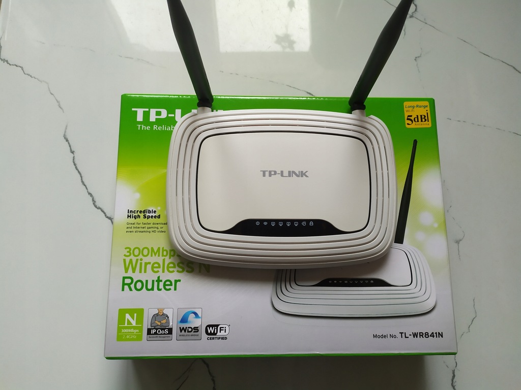 TP-link TL-WR841N Bezprzewodowy router WiFi 300 Mb