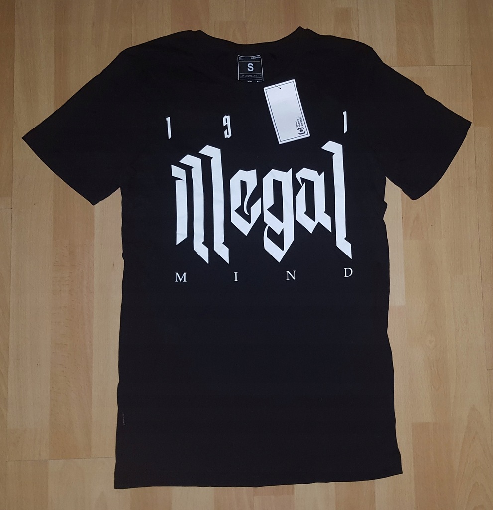 Cropp Koszulka T Shirt Illegal Nowy S