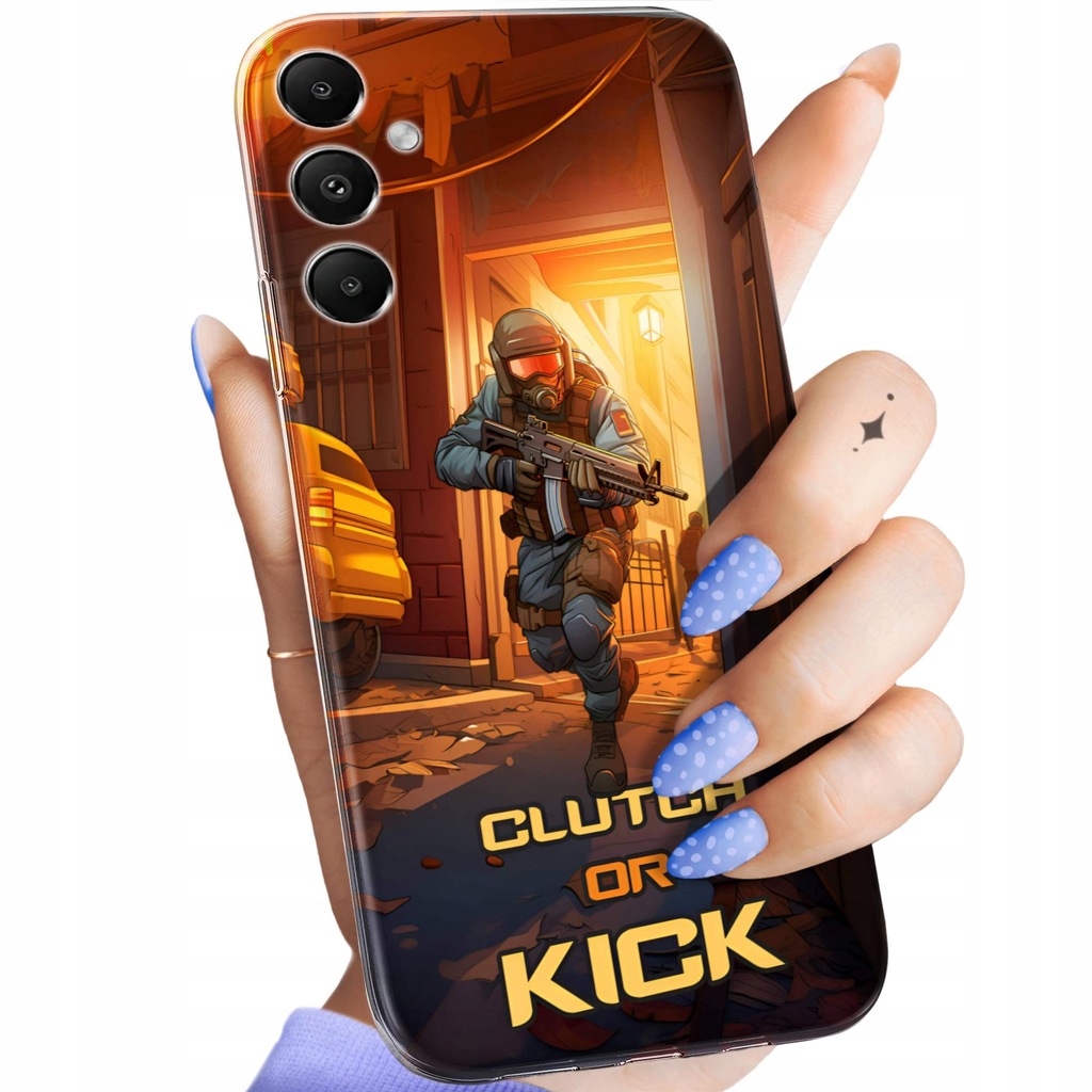 ETUI DO SAMSUNG GALAXY A05S WZORY CS GO COUNTER-STRIKE OBUDOWA POKROWIEC