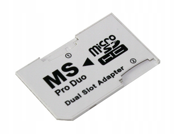 PSP22 ADAPTER 2X MICRO SD NA MS PRODUO DUAL PSP