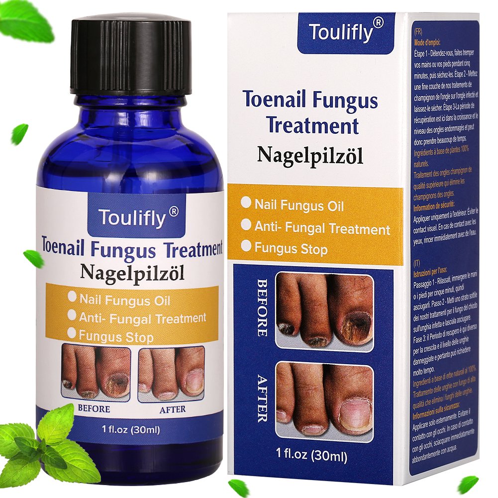 Toulifly olejek do naprawy paznokci u stóp 30ml