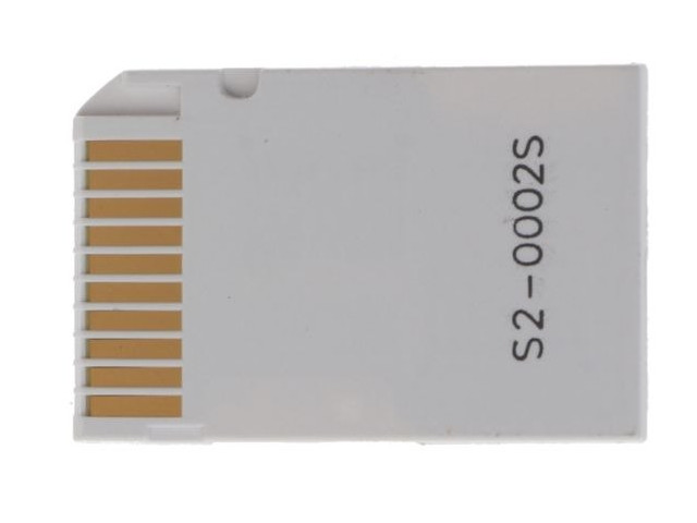 Купить Адаптер MS 2x для карт памяти microSD для Memory Stick Pro Duo: отзывы, фото, характеристики в интерне-магазине Aredi.ru