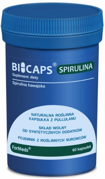 FORMEDS BICAPS SPIRULINA HAWAJSKA BEZ DODATKÓW