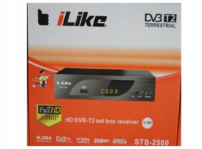DEKODER TV DVB-T ILIKE STB-2580