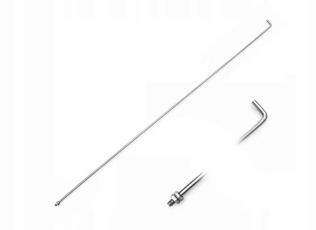 Pręt prowadzący widełki wlotowe gołębnika 61,5 cm