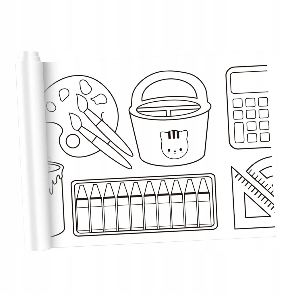 Coloring Paper Roll Coloring Paper school supplies