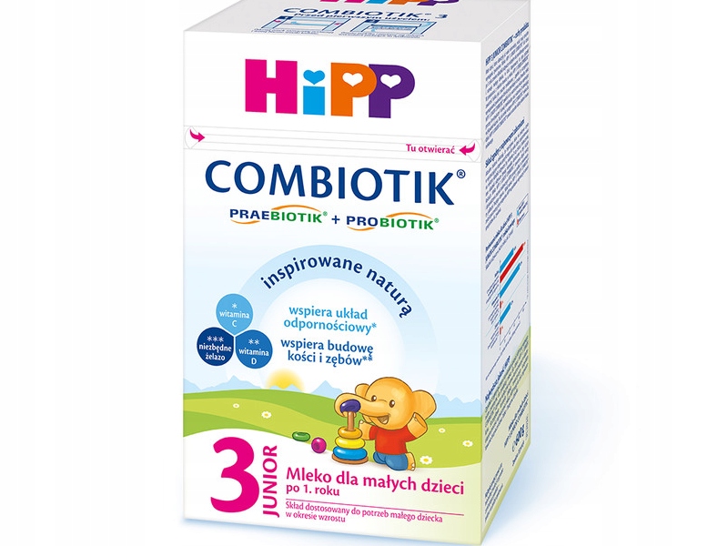 Mleko HiPP 3 JUNIOR COMBIOTIK 600 g od 12 mc