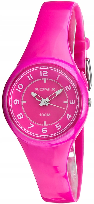PM-006 Xonix Lśniący Zegarek 10ATM Dla Dziewczynki