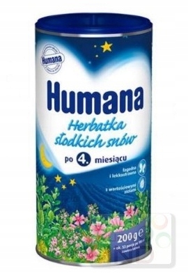 Humana, Herbatka słodkich snów, granulat, 200g