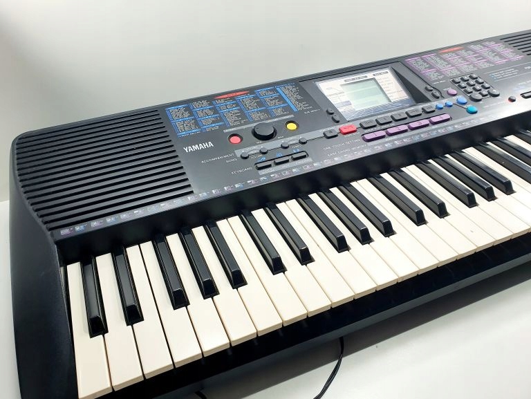 KEYBOARD YAMAHA PSR-220 ORGANY SYNTEZATOR LCD MID