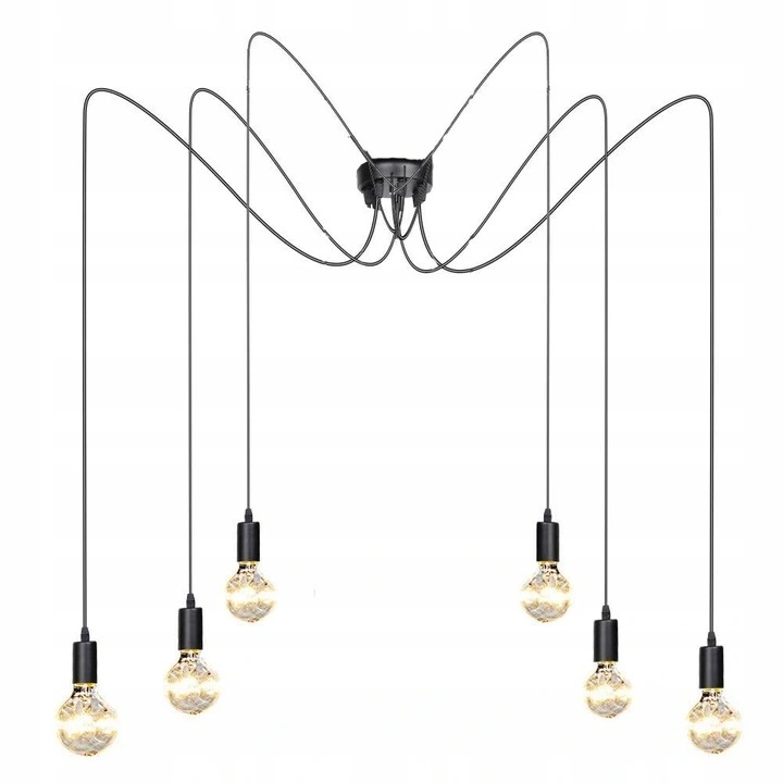 ŻYRANDOL LAMPA PAJĄK LOFT SPIDER 4 metry