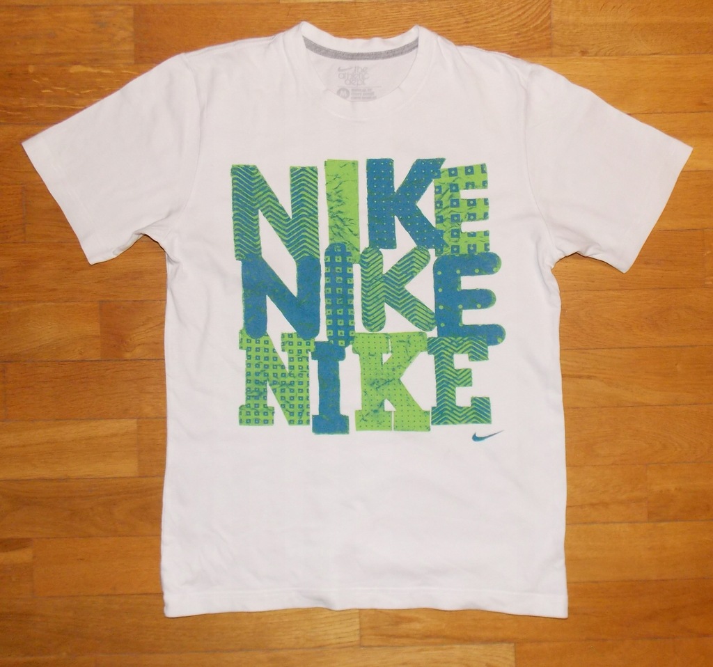 koszulka T-SHIRT NIKE biały oryginalny napis S