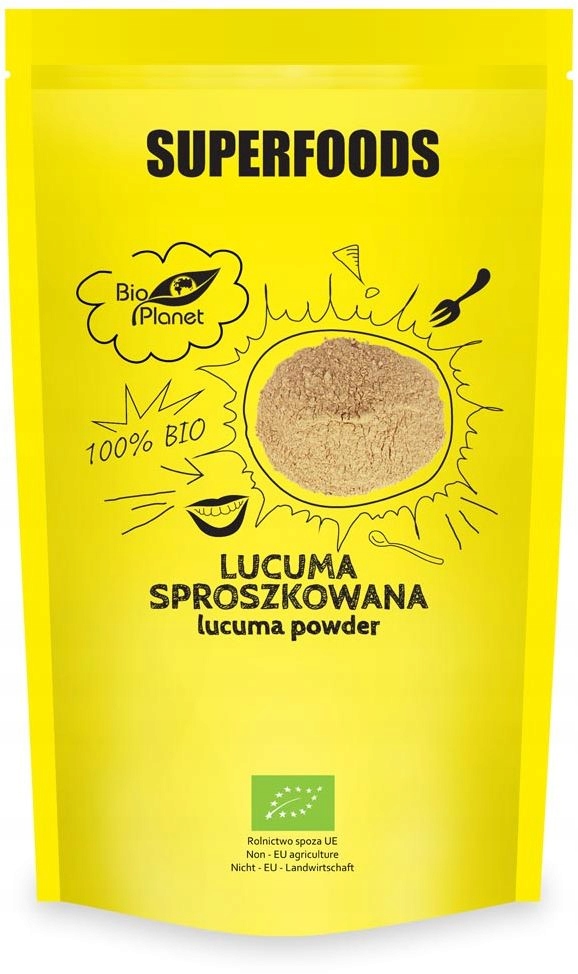 LUCUMA SPROSZKOWANA BIO 200 g - BIO PLANET