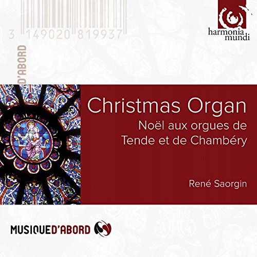 CD Rene Saorgin Noels A L`orgue