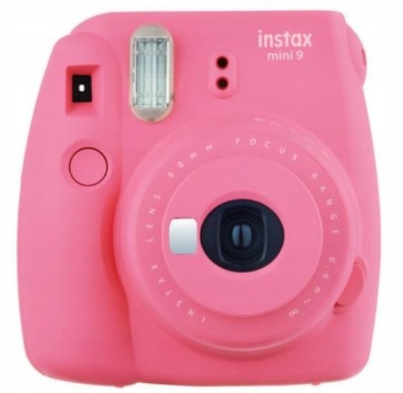 Aparat Instax Mini 9 różowy + ramka + etui +